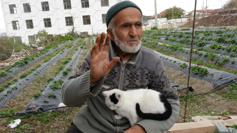 15 yıl önce hayatını kaybeden eşiyle birlikte kurdu; 85 yaşındaki İbrahim dede sosyal medyada gündem oldu