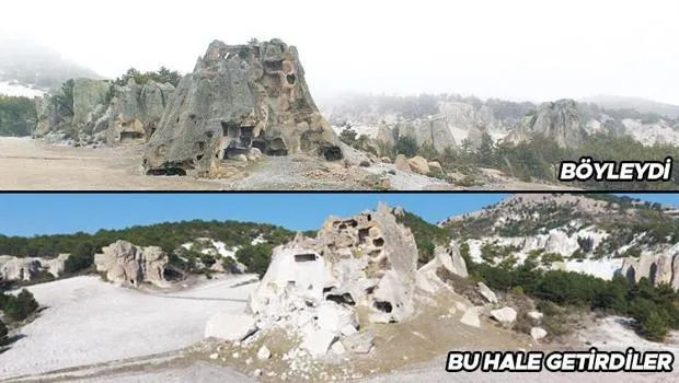 3 bin yıllık tarihe dinamit