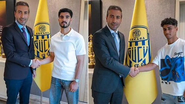 Ankaragücü'nde çifte imza!