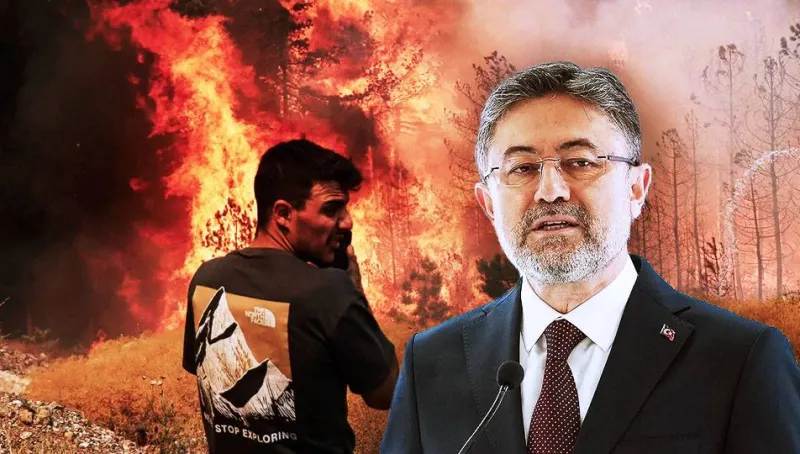 Orman Yangınları Alarm Veriyor! Bakan Yumaklı'dan Şok Açıklama