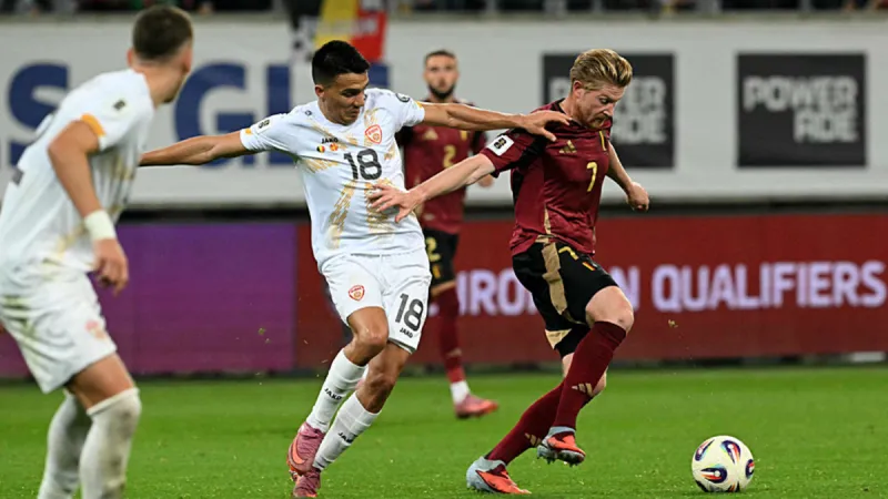 Belçika 0-0 Kuzey Makedonya | MAÇ SONUCU