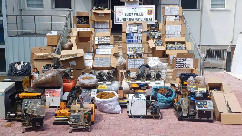 Bursa'da Şok Baskın! Kaçakçılık Operasyonu ve Gözaltılar