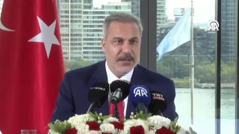 CANLI YAYIN | Dışişleri Bakanı Hakan Fidan'dan New York'ta önemli açıklamalar
