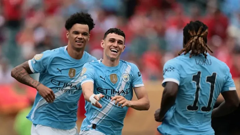 City'den Gövde Gösterisi! Wydad AC'yi Foden ve Doku Yıktı!