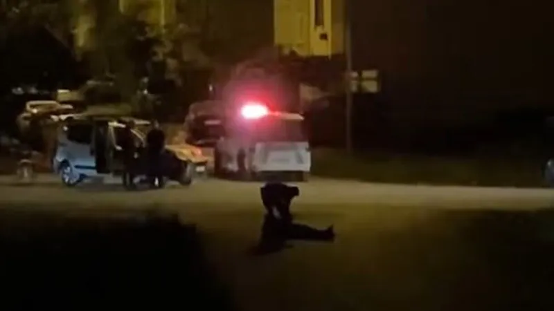 Gece yarısı sokak ortasında dehşet saçtılar! Polis güçlükle müdahale etti