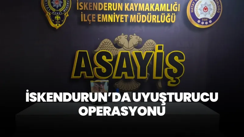 Hatay'da Uyuşturucu Baskını! 7 Şüpheli Gözaltında! Şok Detaylar!