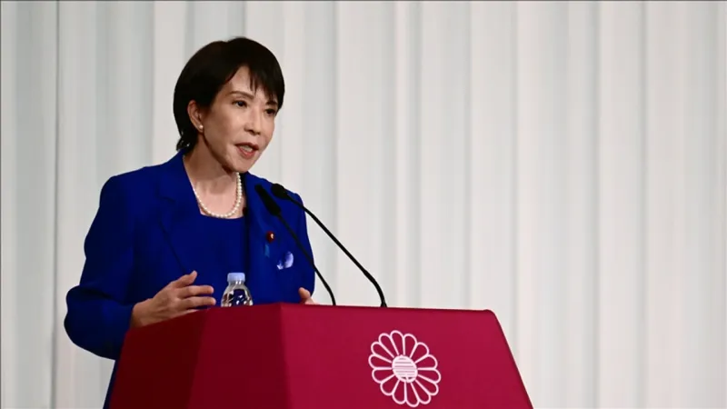 Japonya'da iktidar partisi lideri Takaiçi Sanae, ülkenin ilk kadın başbakanı seçildi