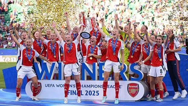Arsenal Tarih Yazdı! Kadınlar Şampiyonlar Ligi Kupası Sahibi
