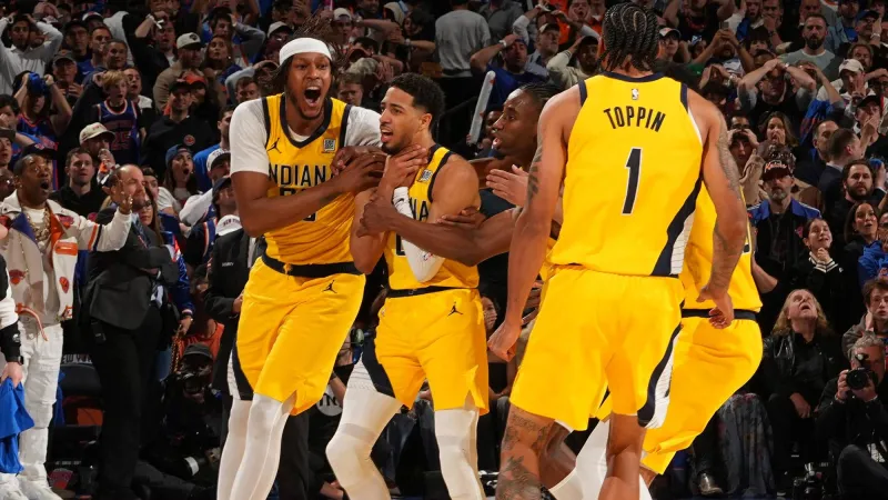 NBA Playoffs | Indiana, müthiş geri dönüşle New York Knicks'i uzatmada devirdi, seride öne geçti