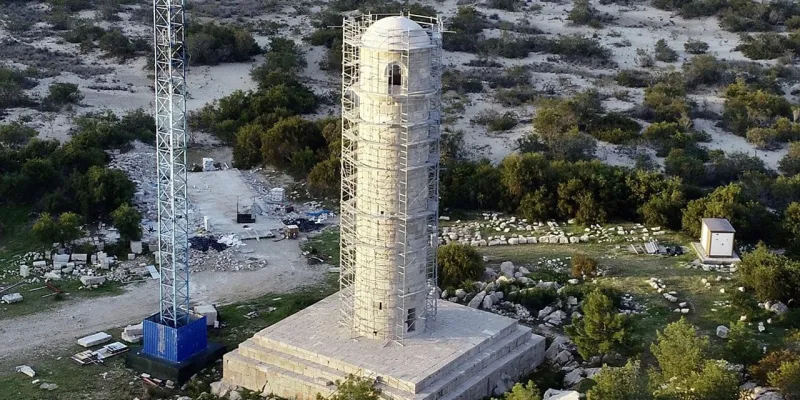 2 bin yıllık Patara Deniz Feneri'nin restorasyonu tamamlandı