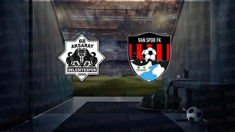 68 Aksaray Belediyespor - Van Spor FK maçı ne zaman, saat kaçta, hangi kanalda? 2. Lig play-off yükselme