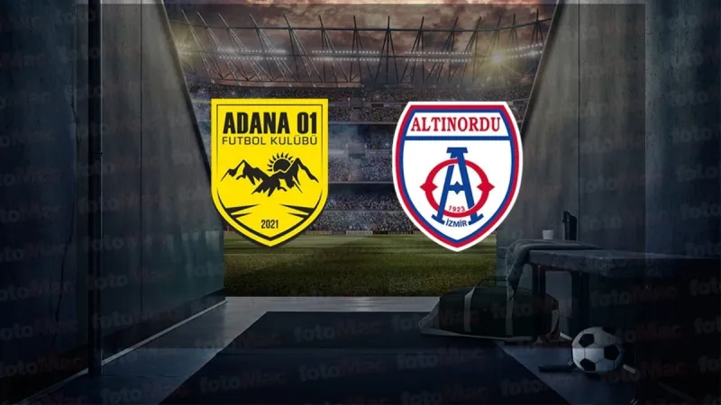 Adana 01 Futbol Kulübü - Altınordu maçı ne zaman, saat kaçta, hangi kanalda? 2. Lig play-off yükselme