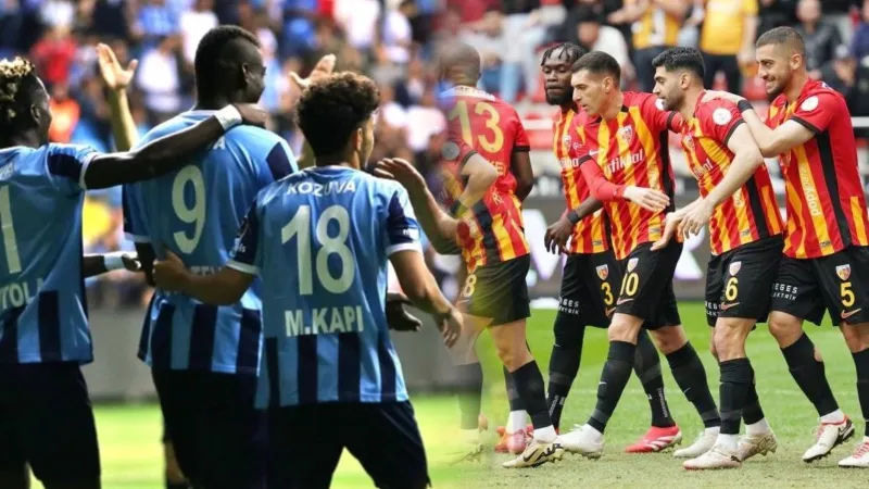 Adana Demirspor Süper Lig'de yarın Kayserispor'u konuk edecek