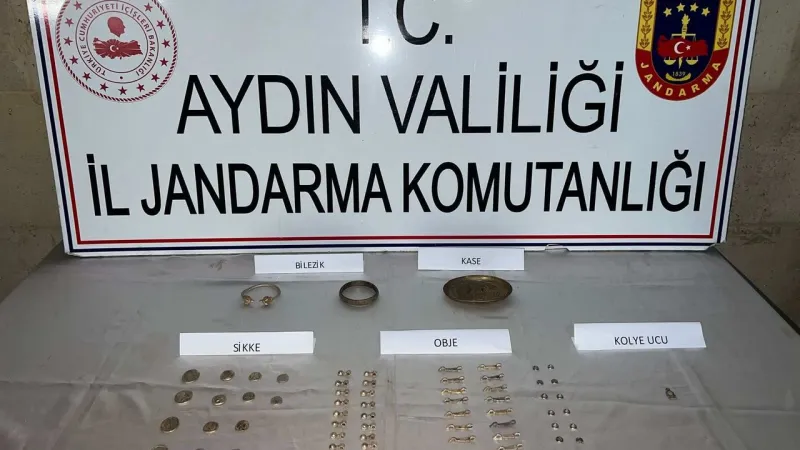 Aydın'da Besihane ve Seraya Baskın: 3,5 Milyon TL Değerinde Tarihi Eser Yakalandı