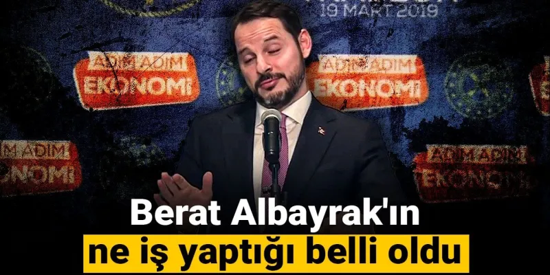 Berat Albayrak'ın ne iş yaptığı belli oldu