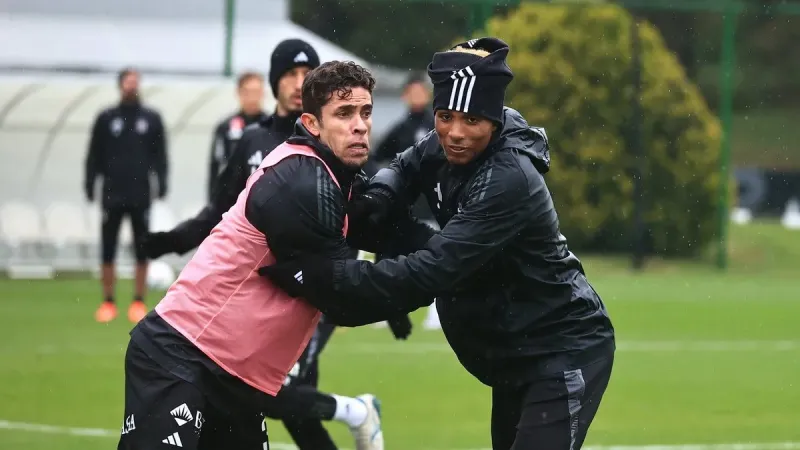 Beşiktaş, kondisyon ve taktik çalıştı