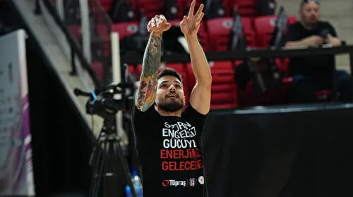 Beşiktaş ve Batman basketbol takımları dostluk için sahaya çıktı