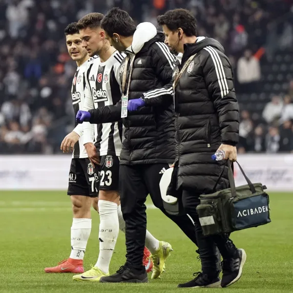 Beşiktaş'ta sakatlık kabusu bitmiyor!