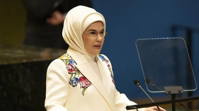 Emine Erdoğan'dan BM'de Gazze konusunda tarihi konuşma!