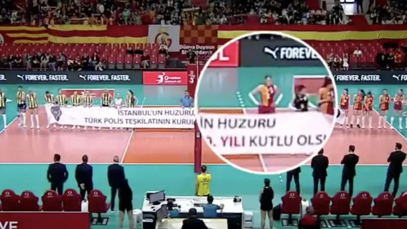 Galatasaray Kaptanından Skandal Davranış: Polis Pankartını Tutmadı, Sosyal Medya Alev Aldı!