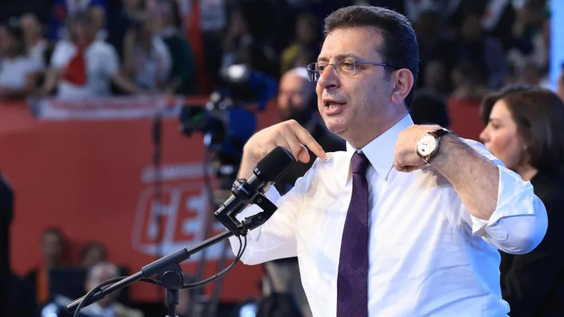 İmamoğlu: Milyonların iradesiyle cumhurbaşkanı adayı olmam iktidarlarının sonunu getireceği için hapsedildim!