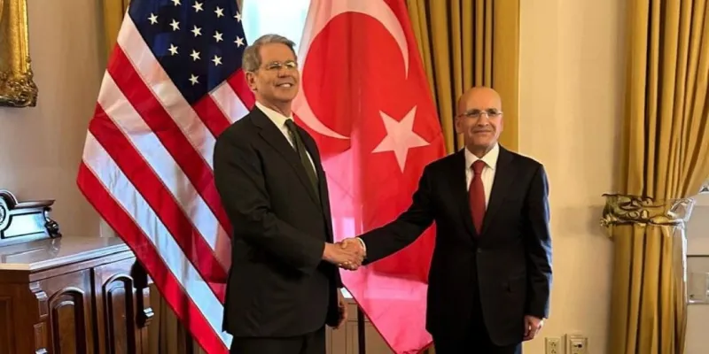 Mehmet Şimşek ABD Hazine Bakanı ile görüştü