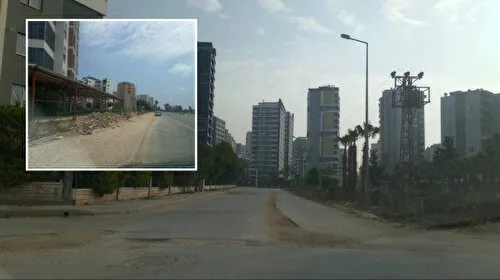 Mersin Büyükşehir Belediyesi kazı çalışması yaptığı yollara asfaltlama yapmayarak mahalleyi toz içinde bıraktı
