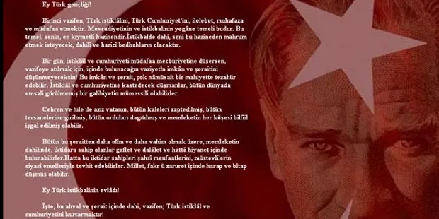 Mezun öğrenciler Atatürk’ün Gençliğe Hitabesi’ni okudu, Öztürkmen paylaştı: “Bu işin peşini bırakmayacağız”