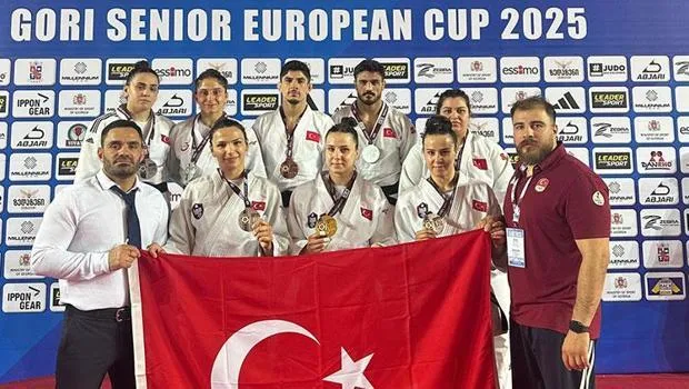 Milli judoculardan Avrupa Kupası'nın ilk gününde 1'i altın 8 madalya!