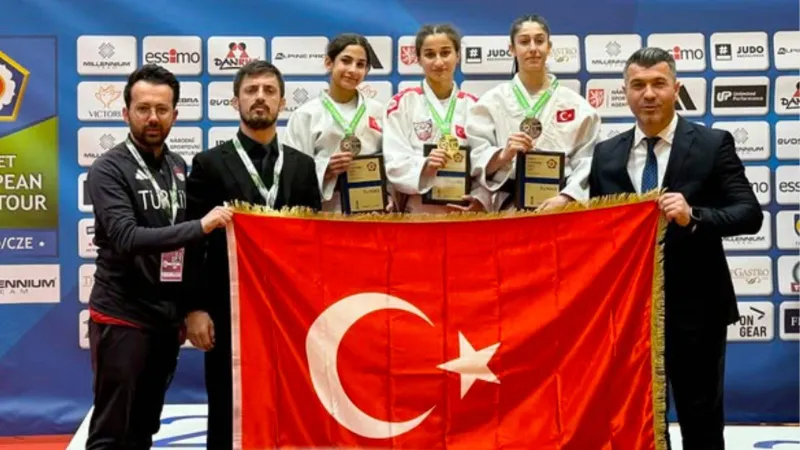 Milli judoculardan Ümitler Avrupa Kupası'nda 3 madalya