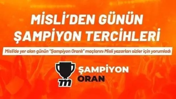 Şampiyonlar Ligi’nde Çeyrek Final Heyecanı Devam Ediyor! Misli’den Günün Şampiyon Tercihleri…