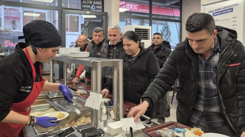 Şişli'deki Kent Lokantaları hizmet vermeye başladı
