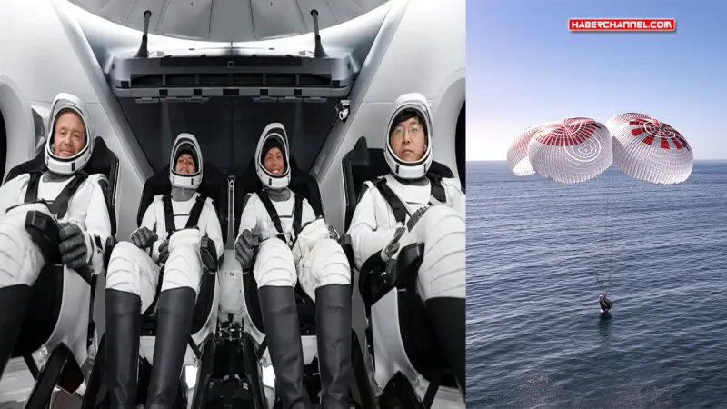 SpaceX’in uzay yolcuları 'Dünya'ya döndü
