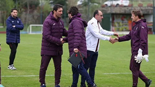 Trabzonspor'dan U19 takımına ziyaret