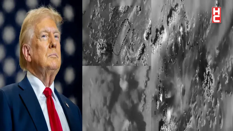 Trump, Yemen'deki Husilere yönelik saldırının görüntüsünü paylaştı...