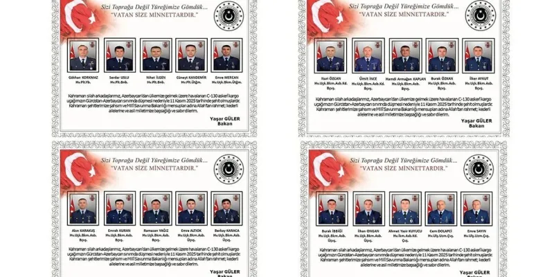 Özgür Özel'den şehitlerimiz için taziye mesajı