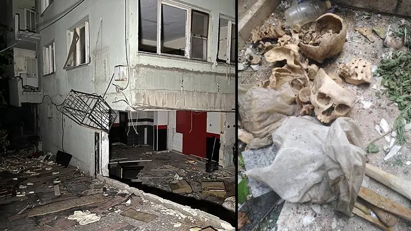 Poşet içinde 3 kafatası ve kemik parçaları bulundu!
