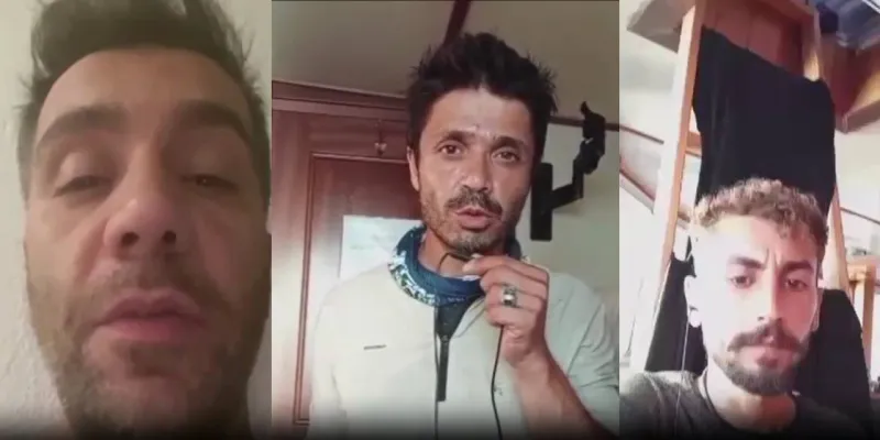 Sumud Filosu'ndaki Türk aktivistlerden gözaltı paylaşımı