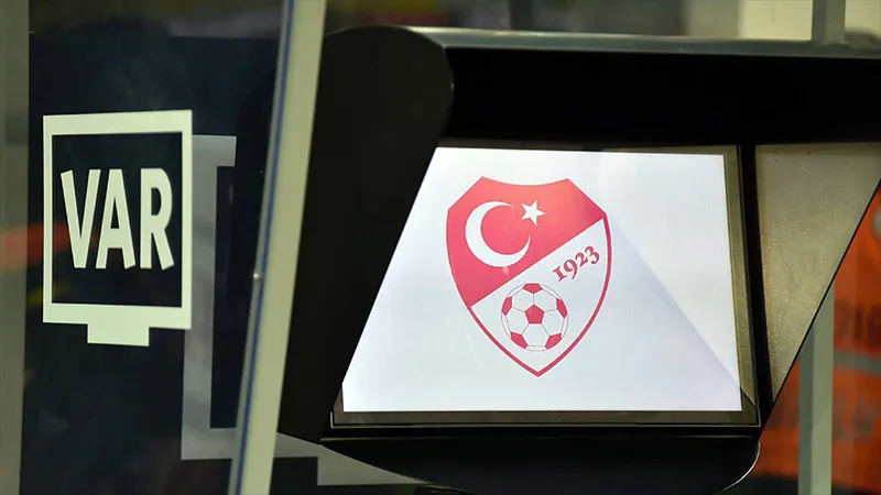 TFF, Süper Lig’de 38. haftanın VAR kayıtlarını yayınladı