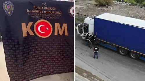 TIR'da 5 milyon 670 bin dolu makaron ele geçirildi