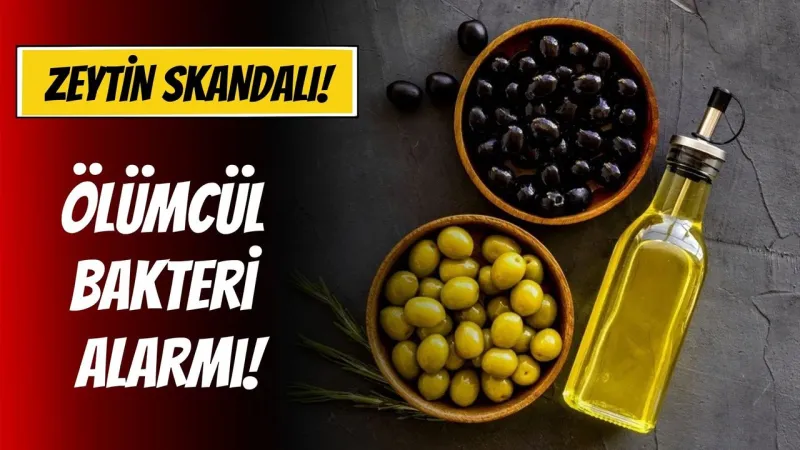 Zeytin Skandalı! Evde Bu Ürün Varsa Derhal Atın! Ölümcül Bakteri Alarmı!